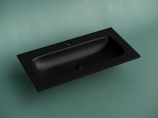 Раковина Ceramicanova Grace CN7019MB 90 см чёрный матовый